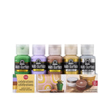 FolkArt Multi-Surface Satin Assorted Water-Based Acrylic Paint Set Exterior and Interior 10 pc, Pack of 3