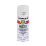 Rust-Oleum Stops Rust White Oil-Based Alkyd Spray Primer 12 oz, Pack of 6