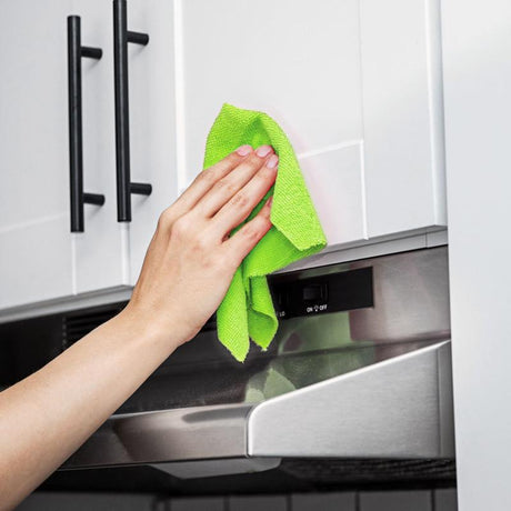 Libman Tear 'N Wipe Microfiber Wiping Cloth 9.4 in. W X 12 in. L 1 pk, Pack of 4