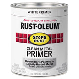 Rust-Oleum Stops Rust White Flat Oil-Based Alkyd Primer 1 qt, Pack of 2