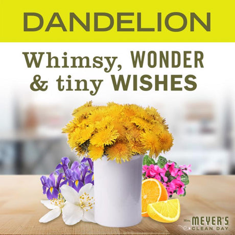 Mrs. Meyer's Clean Day Dandelion Scent Air Freshener Spray 8 oz Liquid 1 pk, Pack of 6