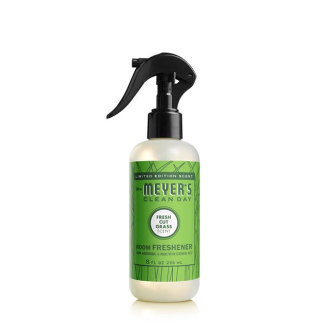 Mrs. Meyer's Clean Day Fresh Cut Grass Scent Air Freshener Spray 8 oz Liquid 1 pk, Pack of 6