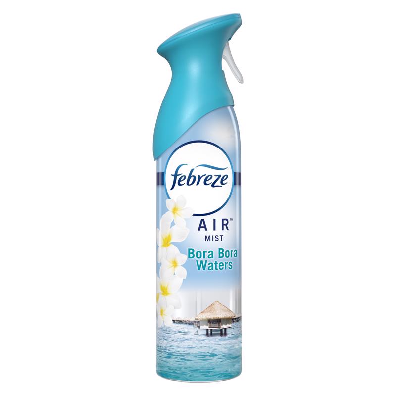 Febreze Air Effects Bora Bora Waters Scent Air Freshener Spray 8.8 oz Liquid 1 pk, Pack of 6