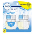 Febreze Plug Linen and Sky Scent Air Freshener Oil Refill 1.75 oz Liquid 2 pk, Pack of 6