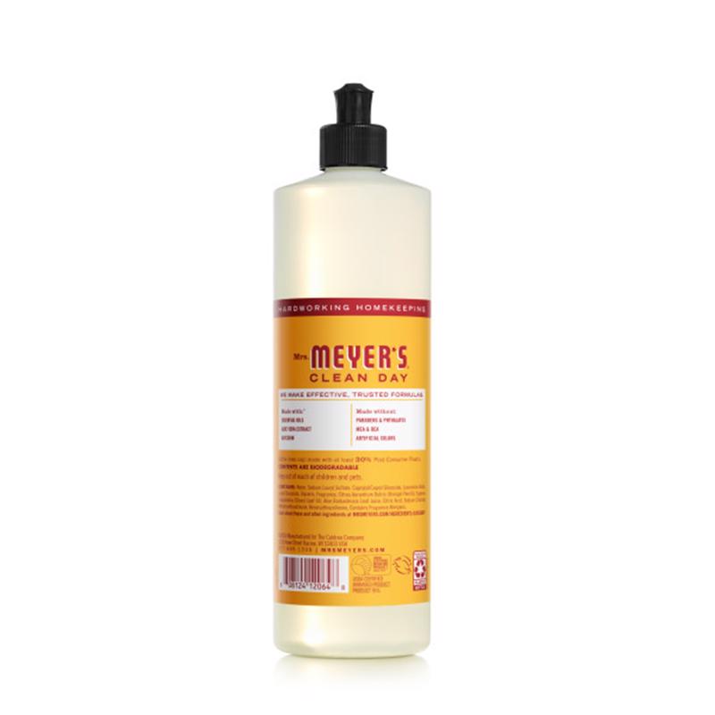 Mrs. Meyer's Clean Day Clementine Scent Liquid Dish Soap 16 oz 1 pk, Pack of 6