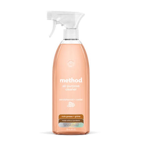 Method Sandalwood Cedar Scent All Purpose Cleaner Liquid 28 oz, Pack of 8