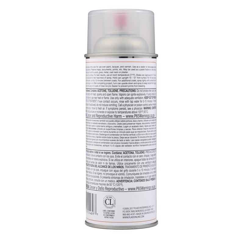 Mod Podge Medium Strength Acrylic Matte Sealant 12 oz, Pack of 3