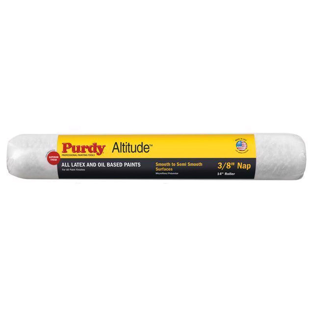 Purdy Altitude Poly Micro 14 in. W X 3/8 in. Regular Paint Roller Cover 1 pk, Pack of 6