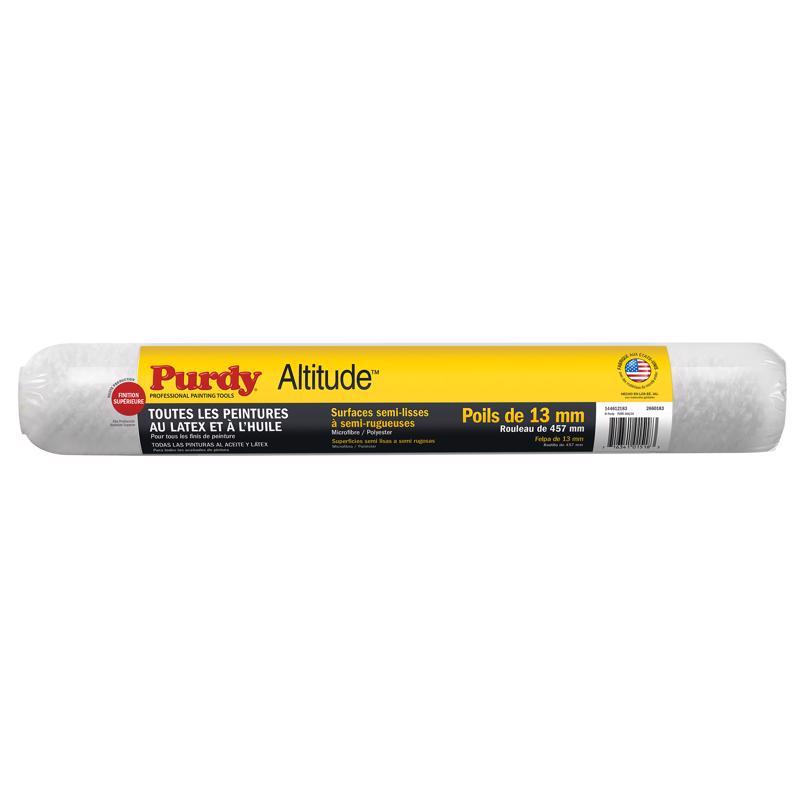 Purdy Altitude Poly Micro 18 in. W X 1/2 in. Regular Paint Roller Cover 1 pk, Pack of 6