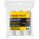 Purdy Altitude Poly Micro 9 in. W X 1/2 in. Regular Paint Roller Cover 3 pk