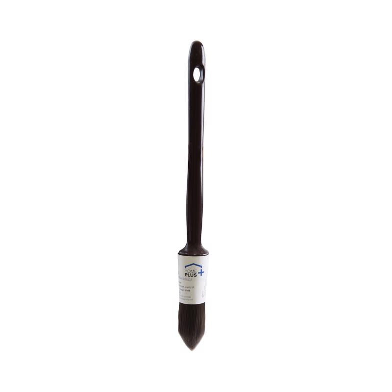 Home Plus 25 mm Round Trim Paint Brush, Pack of 12