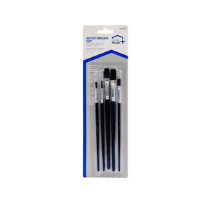 Home Plus Assorted Artist Paint Brush Set, Pack of 12