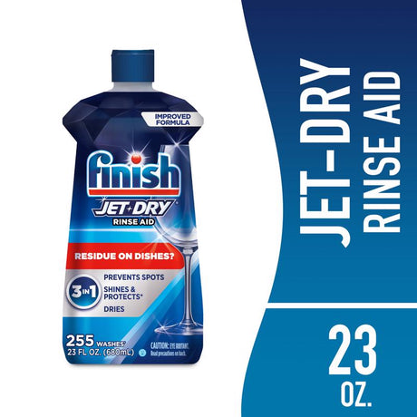 Finish Jet Dry Fresh Scent Liquid Dishwasher Booster 23 oz 1 pk
