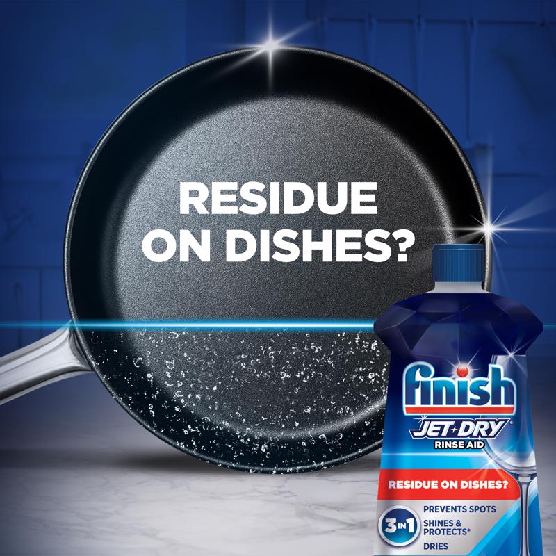Finish Jet Dry Fresh Scent Liquid Dishwasher Booster 23 oz 1 pk