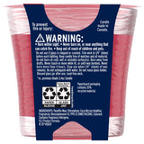 Glade Red Apple Cinnamon Scent Air Freshener Candle 4.08 oz, Pack of 6