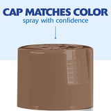 Rust-Oleum Painter's Touch 2X Ultra Cover Gloss Latte Paint+Primer Spray Paint 12 oz, Pack of 6