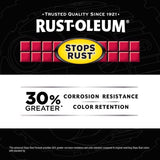 Rust-Oleum Stops Rust Matte Peppercorn Protective Enamel Spray Paint 12 oz, Pack of 6