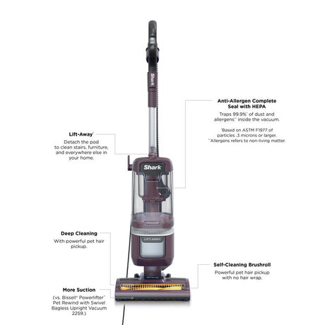 Shark Navigator Bagless Corded HEPA Filter Upright Vacuum