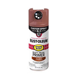 Rust-Oleum Stops Rust Flat Brown Primer Spray 12 oz, Pack of 6