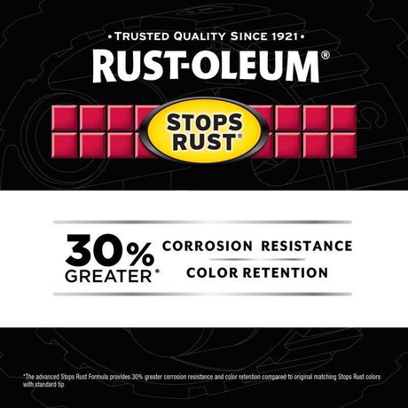 Rust-Oleum Stops Rust Flat Brown Primer Spray 12 oz, Pack of 6