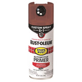 Rust-Oleum Stops Rust Flat Red Primer Spray 12 oz, Pack of 6