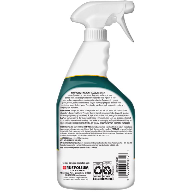 Krud Kutter Pre-Paint Cleaner/Remover 24 fl. oz., Pack of 6
