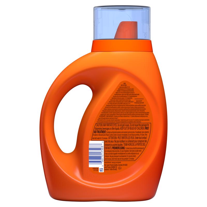 Tide Downy April Fresh Scent Laundry Detergent Liquid 37 fl. oz. 1 pk, Pack of 6