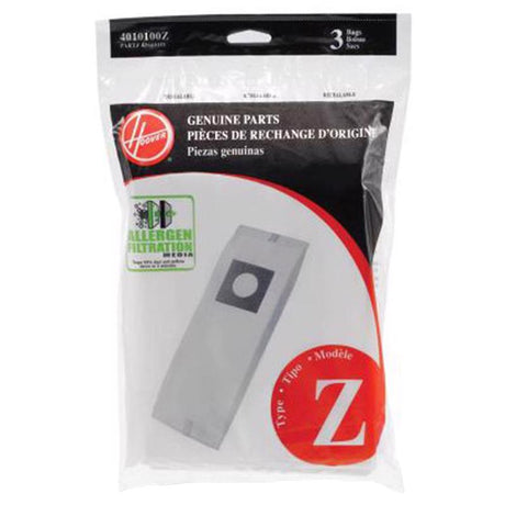Hoover Vacuum Bag 3 pk Type Z