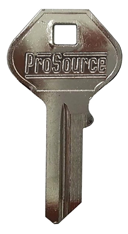 ProSource KB50-B Key Blank, Brass, Nickel, For: 600-2869, 600-2877, 012-0147 50 to 60 mm ProSource Brass Padlocks, Pack of 10