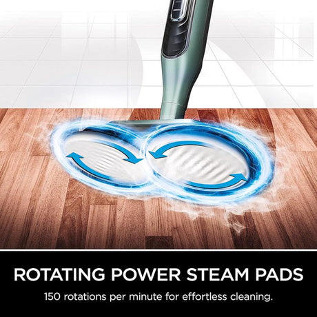 Shark 7.63 in. D Aluminum/Microfiber Cleaner Floor Pad White/Grey