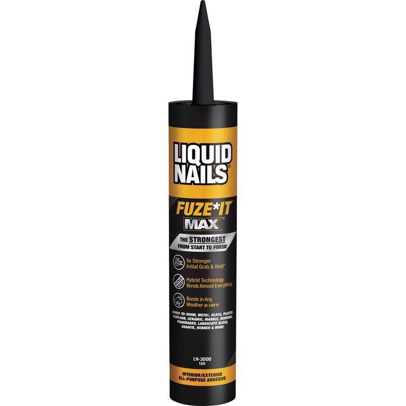 Liquid Nails All Purpose Construction Adhesive 9 oz, Pack of 12