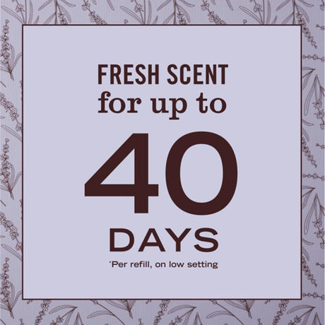 Mrs. Meyer's Clean Day Lavender Scent Air Freshener Starter Kit 0.67 oz Liquid 1 pk, Pack of 4