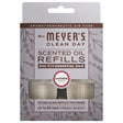 Mrs. Meyer's Clean Day Lavender Scent Air Freshener Oil Refill 0.67 oz Liquid 2 pk, Pack of 4
