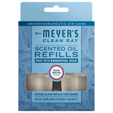 Mrs. Meyer's Clean Day Rain Water Scent Air Freshener Oil Refill 0.67 oz Liquid 2 pk, Pack of 4