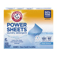 Arm & Hammer Clean Breeze Scent Detergent Sheets 60 ct 60 pk, Pack of 6