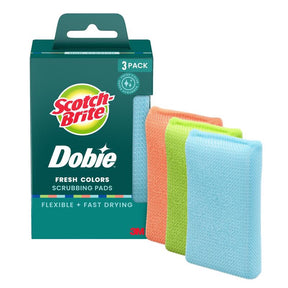 Scotch-Brite Medium Duty Scrubbing Pads For All Purpose 3 pk, Pack of 8