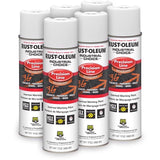 Rust-Oleum Industrial Choice - Contractor Pack(6 pk) White Inverted Marking Paint 17 oz