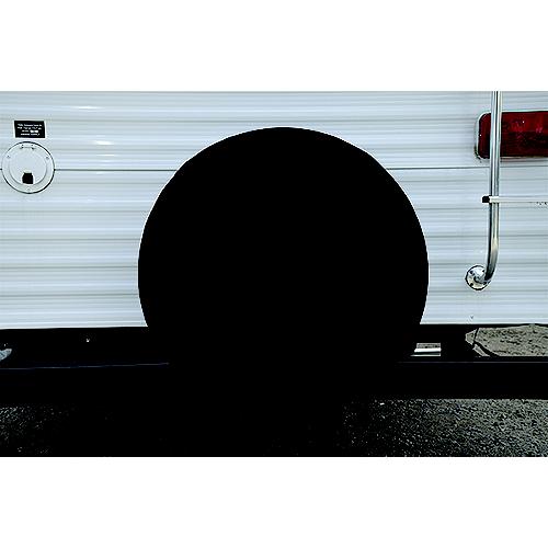ADCO Vinyl Solid Spare Tire Cover, 24" Black