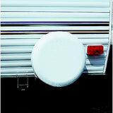 ADCO Vinyl Solid Spare Tire Cover, 32-1/4" Polar White