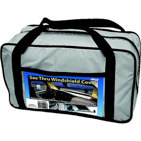 ADCO 2510 Class C Deluxe Windshield Cover With Roll-Up Windows For RV, White