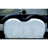 ADCO Diamond Plated Steel Vinyl (Silver) Tyre Gard, Multi Axle Double