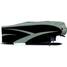 ADCO 5TH Wheel & Toy Haulers Designer Series SFS AquaShed Cover, Gray
