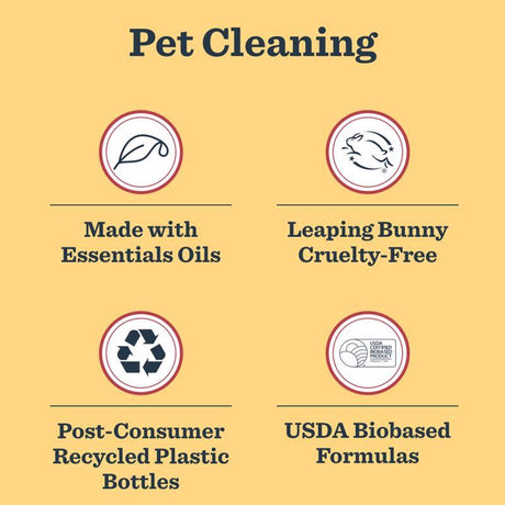 Mrs. Meyer's Clean Day Pets Liquid Multi-Surface Cleaner 16 oz, Pack of 6