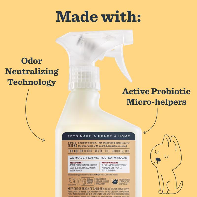 Mrs. Meyer's Clean Day Pets Liquid Multi-Surface Cleaner 16 oz, Pack of 6