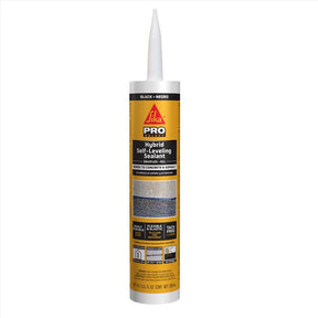 Sika Black Polyurethane Self-Leveling Sealant 9 oz, Pack of 12