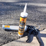 Sika Black Polyurethane Self-Leveling Sealant 9 oz, Pack of 12