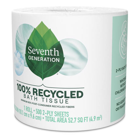 Seventh Generation Toilet Paper 1 Rolls 500 sheet