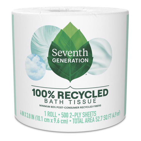 Seventh Generation Toilet Paper 1 Rolls 500 sheet