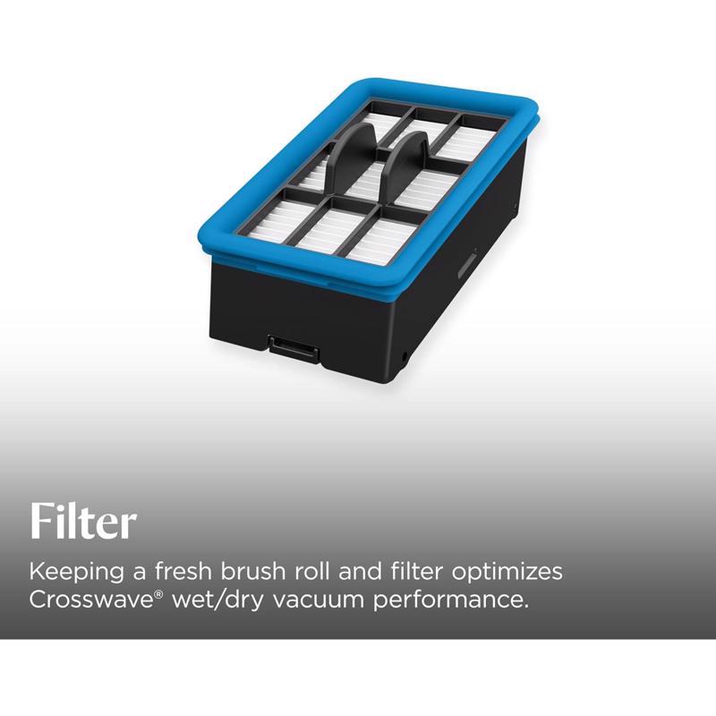 Bissell Filter Set For CrossWave Filter/Brush Roll 2 pk