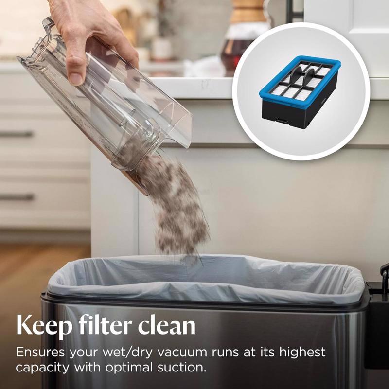 Bissell Filter Set For CrossWave Filter/Brush Roll 2 pk